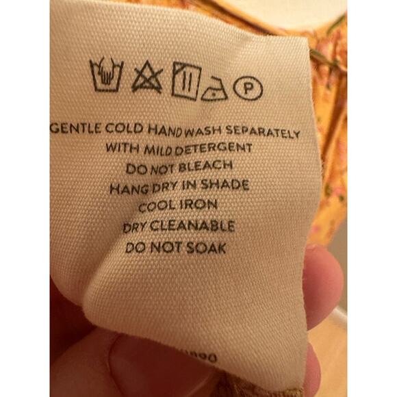 Spell and the Gypsy Portobello Road Strappy Dress in Mustard Sz Small - Picture 8 of 9